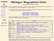 Tablet Screenshot of michlist.com